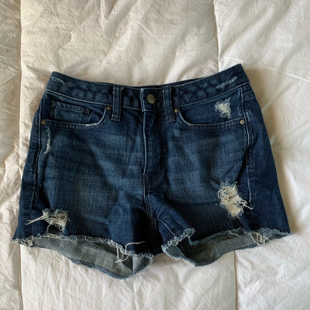 GAP slim cut offs denim shorts